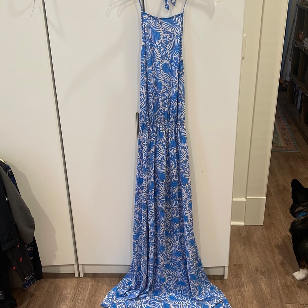 Show me your mumu large halter maxi